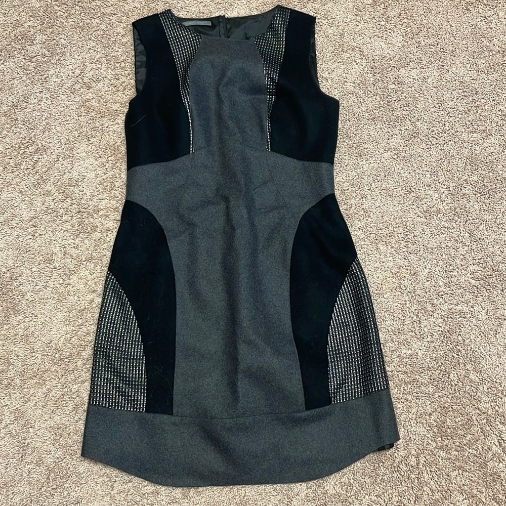 Alberta Ferretti size 10 wool cocktail dress